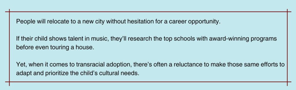Interracial Adoption
